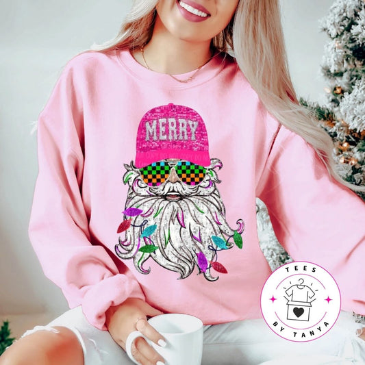 Retro Santa Christmas Shirt