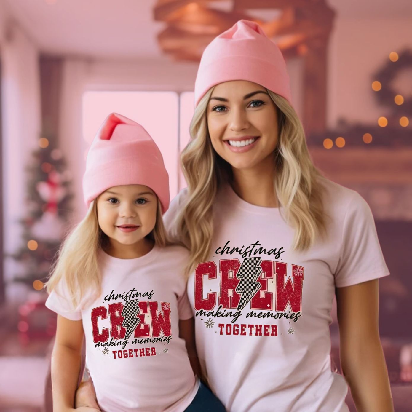 Adult Matching "Christmas Crew" Shirt