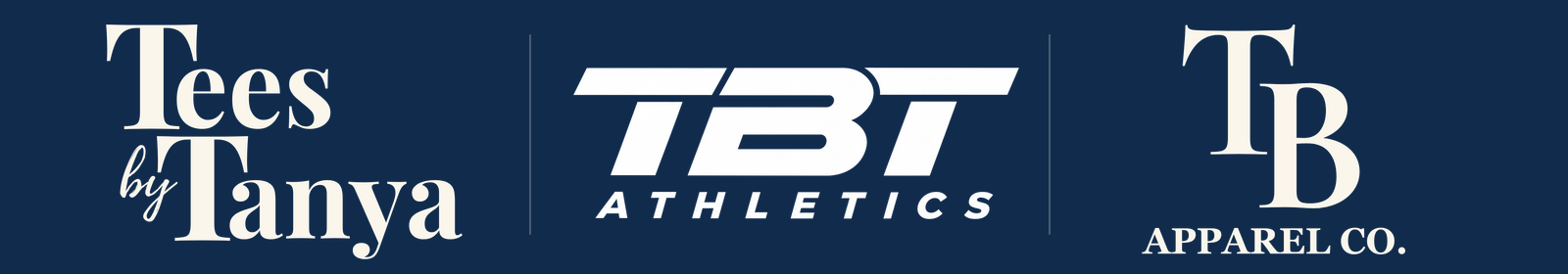 Tees by Tanya, TBT Athletics and TB Apparel Co.